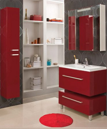 Тумба для комплекта Акватон Мадрид 80 белая с ящиком