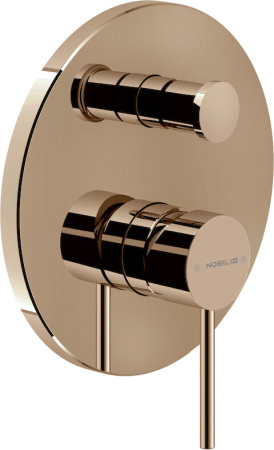 Смеситель для ванны с душем Nobili Velis VE125100/ERCP красное золото