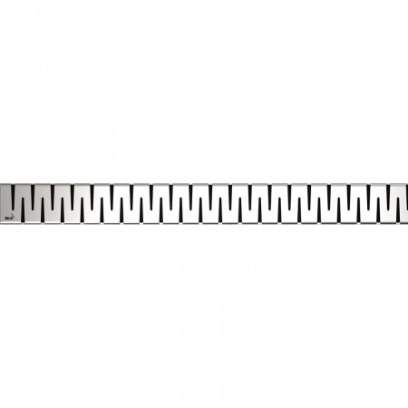 Решетка Alcaplast ZIP-950L Хром глянцевый