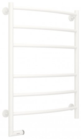 Полотенцесушитель электрический Сунержа Галант 2.0 80х60 белый матовый, подключение правое