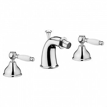 Смеситель для биде Webert Dorian DO710202 Хром Белый