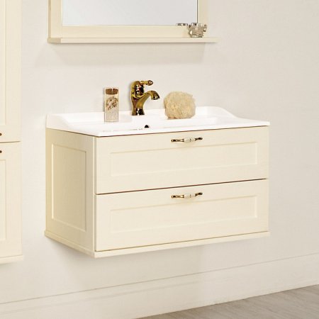 Тумба для комплекта Акватон Леон 80 дуб бежевый