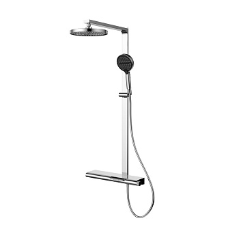 Душевая стойка со смесителем Vincea Aspire VSFS-4AS1CH хром