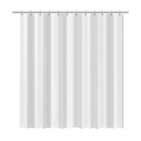 Шторка для ванной Fixsen Vafel, серая FX-5020K