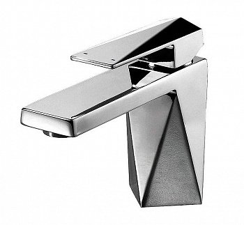 Смеситель для раковины Bravat Iceberg F176110G золото