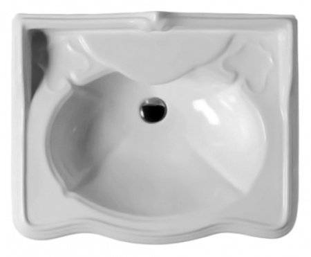 Раковина подвесная 60см Azzurra Jubilaeum JUB200/60Mbi*1 белый