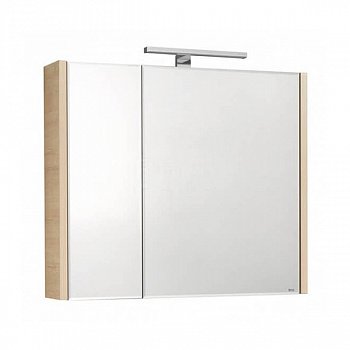 Зеркальный шкаф Roca Etna 80 с подсветкой 857304445 Дуб верона