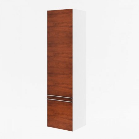 Шкаф пенал Ravak SB Clear 400 Белый/вишня L