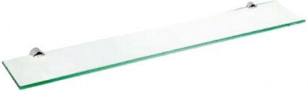 Полка стеклянная Bemeta Alfa 102402242 Хром