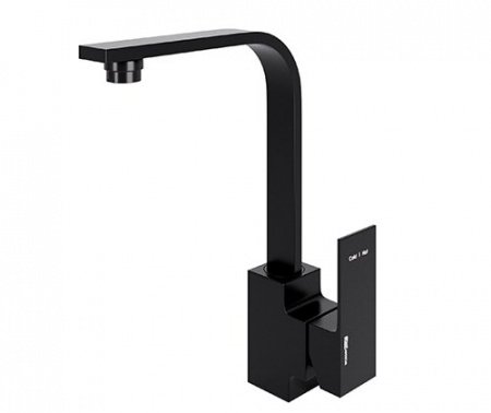 Смеситель для кухни WasserKraft Abens 2007 черный матовый