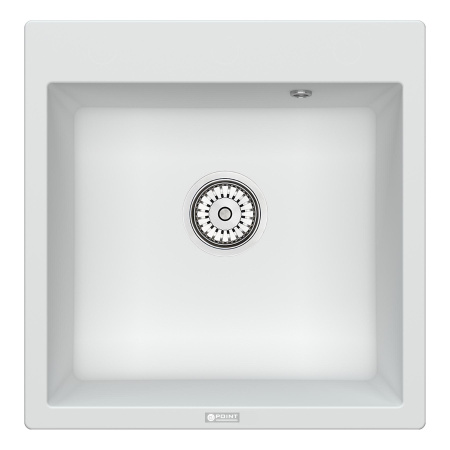 Мойка кухонная Point Арбель 51 PN3001W, белый