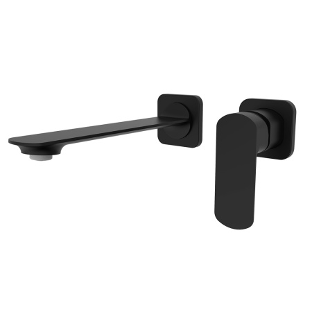 Смеситель для раковины AQUAme Monza AQM6315MB черный матовый