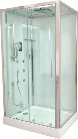 Душевая кабина Timo Premium PURO Н-510 R 120x90x220 профиль хром глянцевый, стекло прозрачное