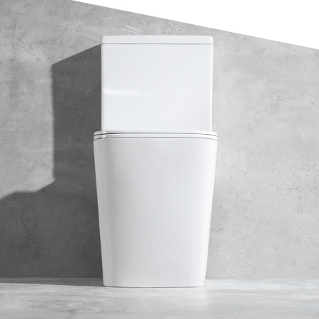 Унитаз напольный Vincea Hope VT2-201 белый, с сиденьем микролифт