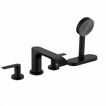Смеситель для ванны Hansgrohe Vivenis 75444670 черный матовый