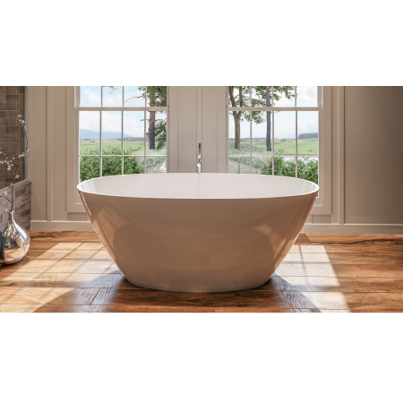 Ванна WHITECROSS Onyx B 160x75 (белый глянец) иск. камень