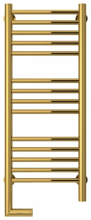 Полотенцесушитель электрический Сунержа Богема 2.0 80х30 золото, подключение правое