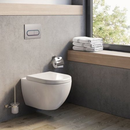 Унитаз Ravak Uni Chrome X01516 подвесной без сиденья