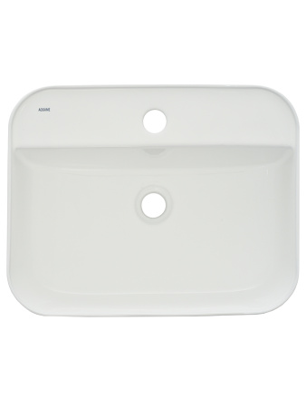 Раковина накладная 50.5см AQUAme AQM5001 белый