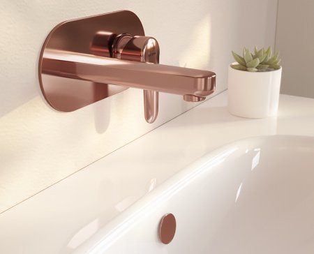 Смеситель для раковины Vitra Root Round A4272126EXP медь