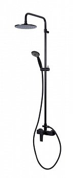 Душевая стойка Cezares NAUTIC-CD-NOP черный матовый