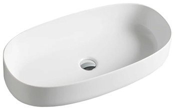 Раковина накладная 68см ArtCeram Cognac COL005 белый