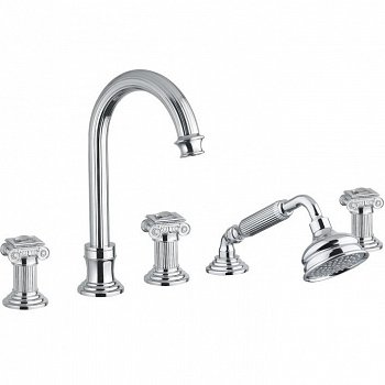 Смеситель на борт ванны Cezares Olimp BVD-Sw 01 Хром