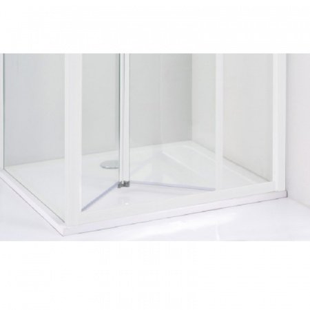 Душевой уголок Cezares Relax AHS-1 70х80 стекло прозрачное