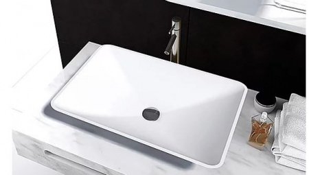 Раковина накладная 60см MonteBianco Stelvio Quattro 12205 белый матовый