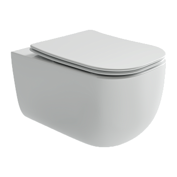 Унитаз подвесной безободковый Ceramica Nova Noel CN3013 белый