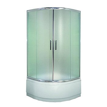 Душевой угол Esbano ES-8010 80x80x200 профиль хром, стекло матовое