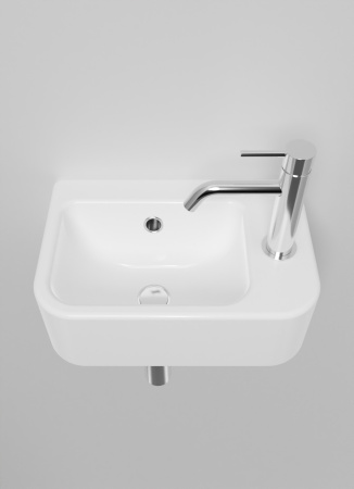 Раковина накладная 37.5см AQUAme AQM5006R белый