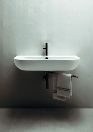 Раковина подвесная 60см Azzurra Nuvola NUV200/60bi*1 белый