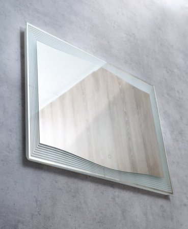 Зеркало BelBagno SPC-LNS 90 с сенсорным выключателем с подсветкой