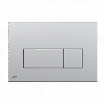 Кнопка смыва AlcaPlast THIN M572 хром матовый