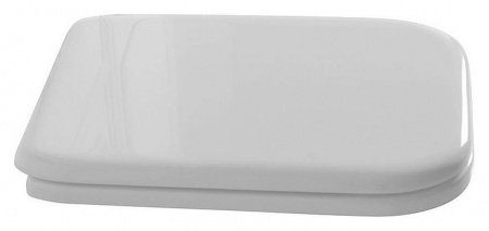 Крышка-сиденье Kerasan Waldorf 418601 белая, с микролифтом, петли бронза
