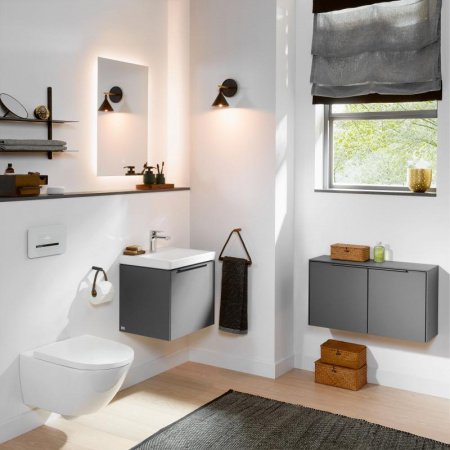 Унитаз подвесной Villeroy & Boch Subway 3.0 4670TS01 белый, с сиденьем микролифт