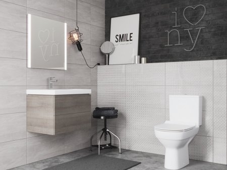 Унитаз подвесной Cersanit City S-MZ-CITY-COn-S-DL-w белый, с сиденьем микролифт