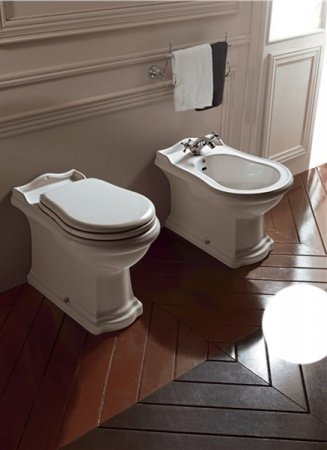 Унитаз Kerasan Retro 1016 приставной без сиденья