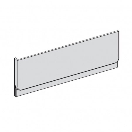 Передняя панель Ravak Chrome 170  белая