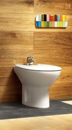 Биде напольное Roca Victoria 357390000 с установочным комплектом