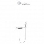 Встраиваемая душевая система Grohe Rainshower SmartControl 26446LS0 хром/белый