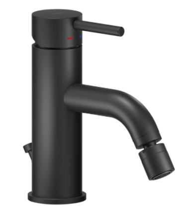 Смеситель для биде Nobili Live LV00119/1BM черный матовый