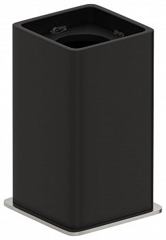 Модуль скрытого подключения Сунержа Cube 31-1527-0000 черный матовый