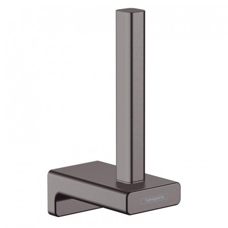 Держатель запасных рулонов Hansgrohe AddStories 41756340 черный хром шлифованный