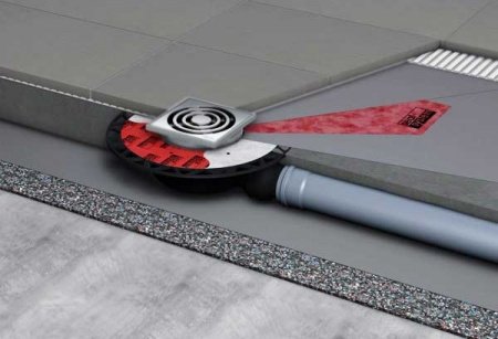 Сифон для душевого трапа Tece Drainpoint S DN50 3601400 низкий горизонтальный без декоративной решетки