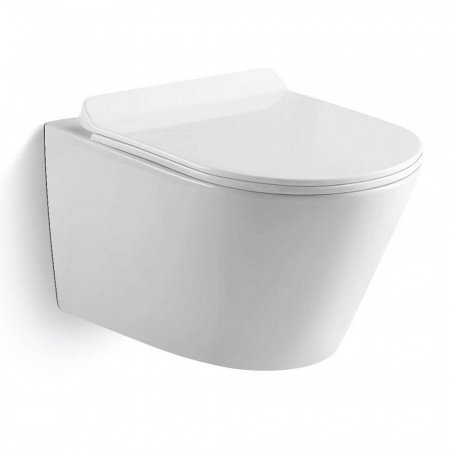 Унитаз подвесной Black&White Universe 703W00 белый