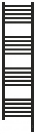 Полотенцесушитель электрический Сунержа Модус 3.0 120х30 черный матовый, правый ТЭН