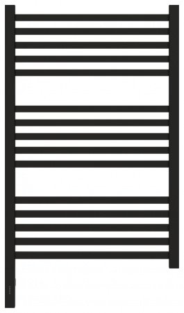 Полотенцесушитель электрический Сунержа Модус 3.0 80х50 черный матовый, левый ТЭН