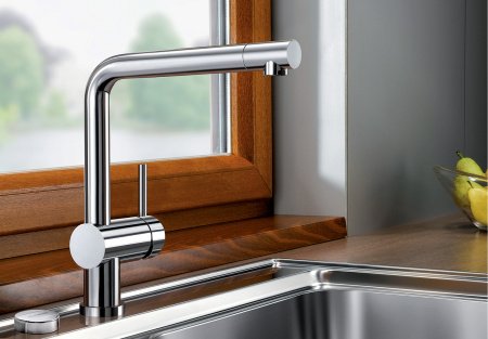 Смеситель для кухни Blanco Linus-F 514025 хром